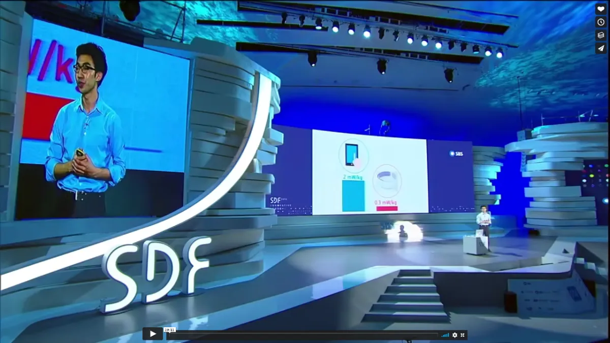 Seoul Digital Forum stage