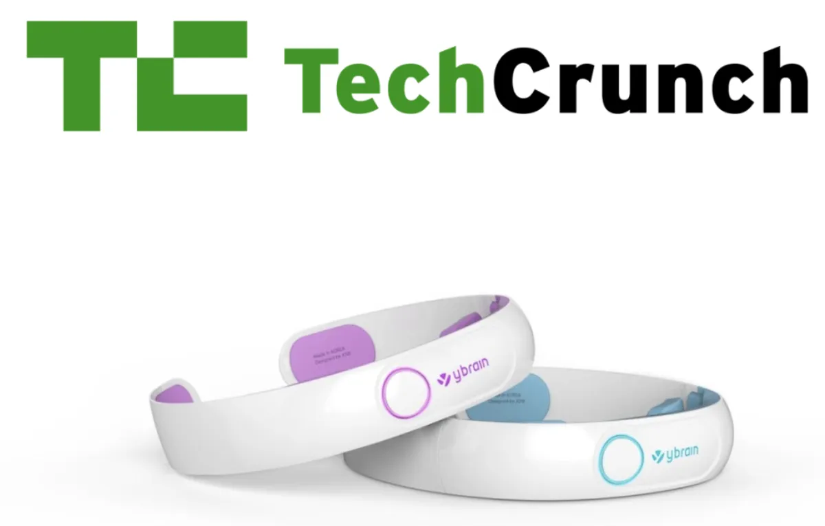 Ybrain Alzheimer's wearable headband (TechCrunch)